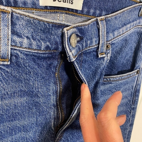 Reformation Jeans Liza Ultra High Rise Straight cropped Jeans - Picture 3 of 11